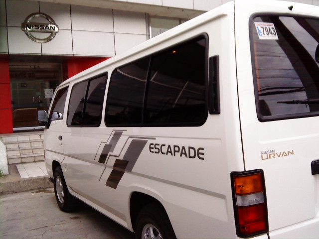 12-Seater Nissan Urvan Escapade